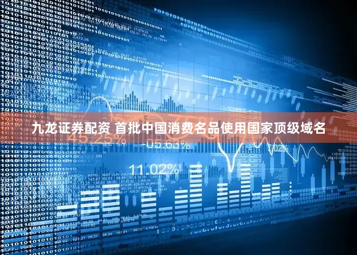 九龙证券配资 首批中国消费名品使用国家顶级域名