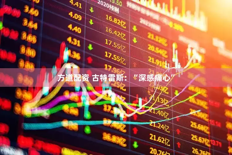 方道配资 古特雷斯：“深感痛心”