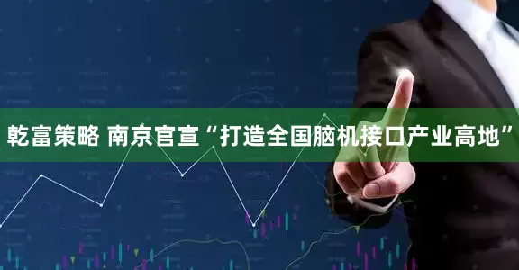 乾富策略 南京官宣“打造全国脑机接口产业高地”